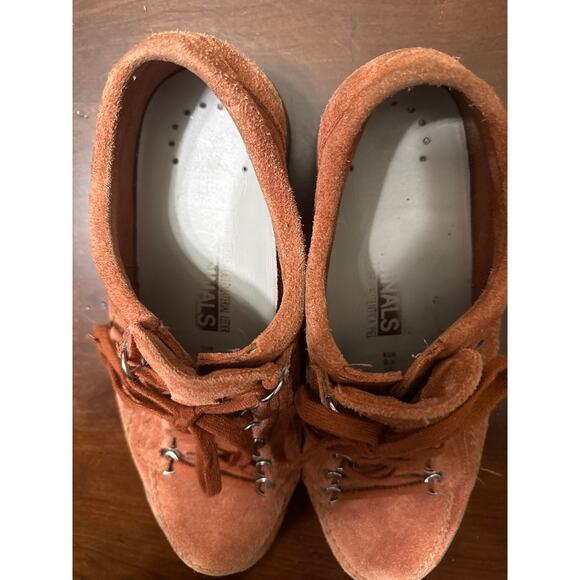 Mephisto Rainbow Originals Men Size 10 Brown Suede Leather Comfort Shoes France main image 6